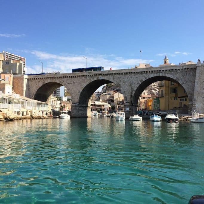 马赛Vallon Des Auffes : Le Cabanon De Mireille别墅 外观 照片