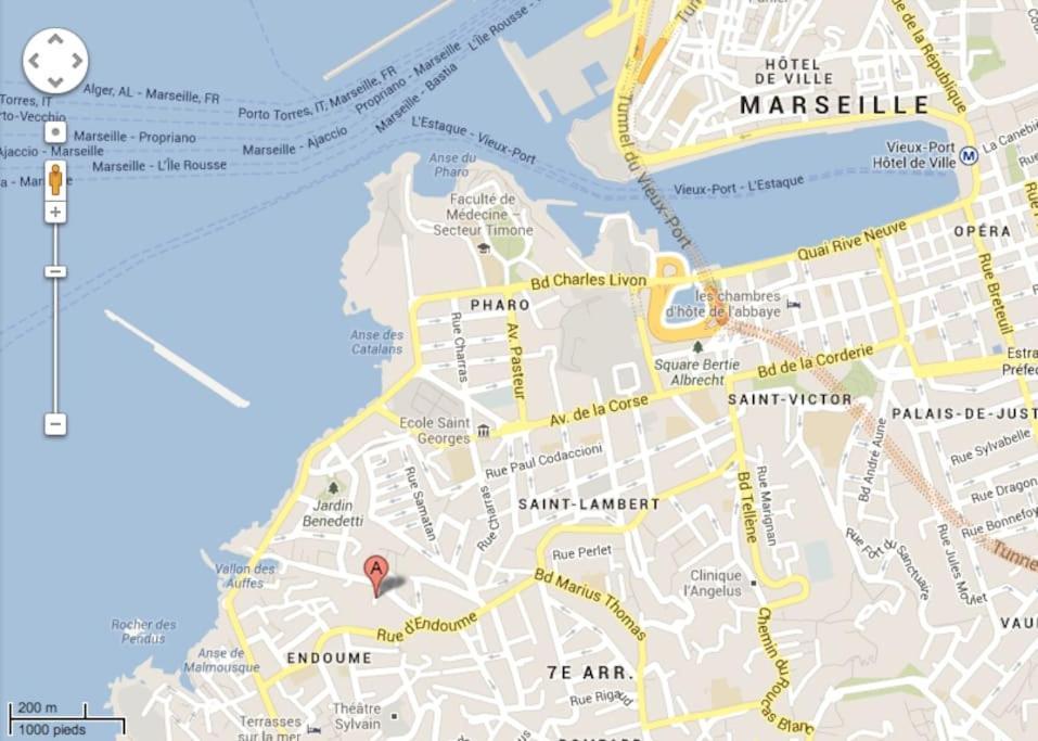 马赛Vallon Des Auffes : Le Cabanon De Mireille别墅 外观 照片