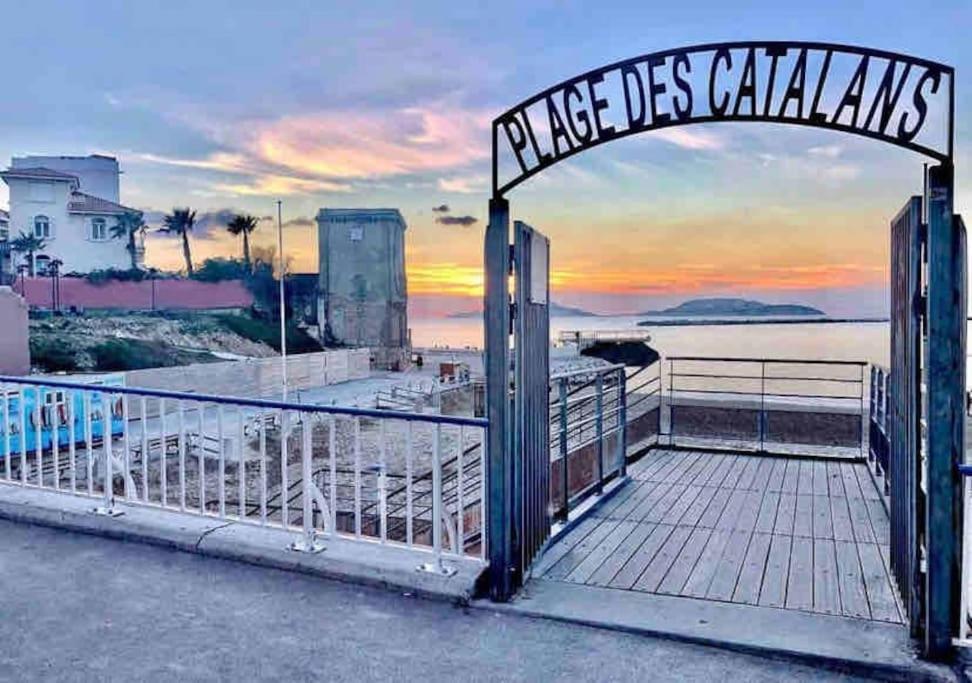 马赛Vallon Des Auffes : Le Cabanon De Mireille别墅 外观 照片
