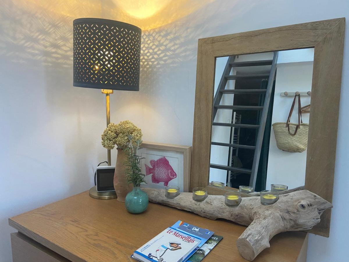 马赛Vallon Des Auffes : Le Cabanon De Mireille别墅 外观 照片